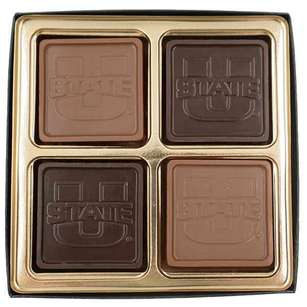 Utah State Chocolate Squares Gift Box